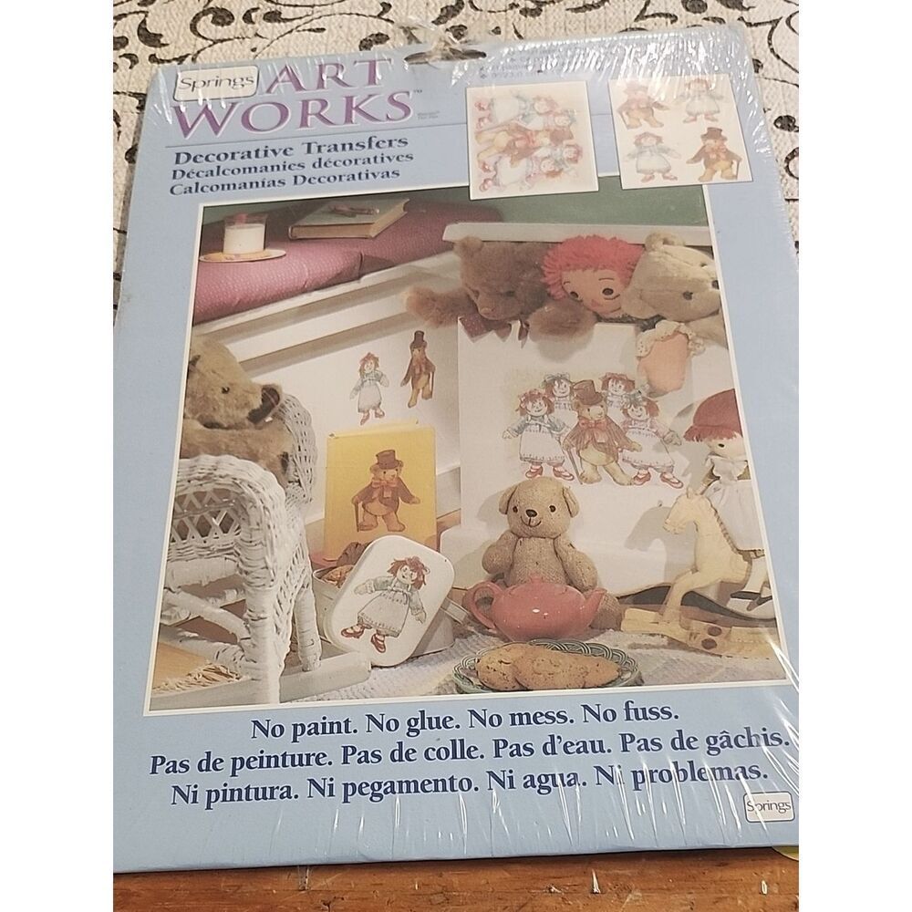 Art Works Decorative Transfers - Dancing Dolls